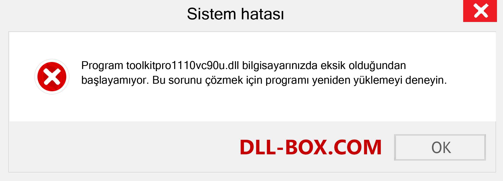 toolkitpro1110vc90u.dll dosyası eksik mi? Windows 7, 8, 10 için İndirin - Windows'ta toolkitpro1110vc90u dll Eksik Hatasını Düzeltin, fotoğraflar, resimler